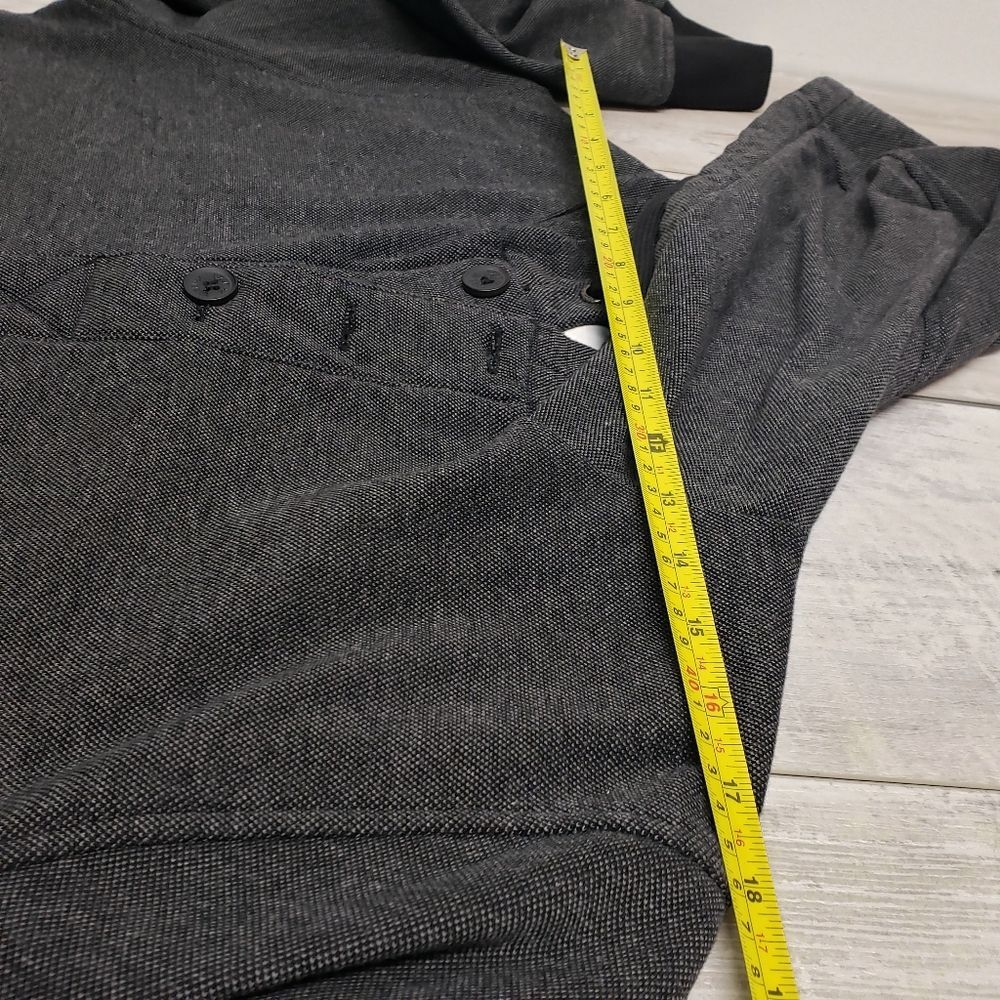 Ezekiel Henley Pullover Hoodie Sweatshirt Sweater Mens Gray Size XL - Picture 5 of 15
